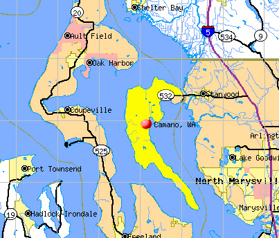 camano map